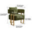 Ensemble de 2 fauteuils d'appoint rembourrés Teddy-129715223