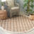 Natural Fiber Handwoven Jute Houndstooth Rug-1743463556
