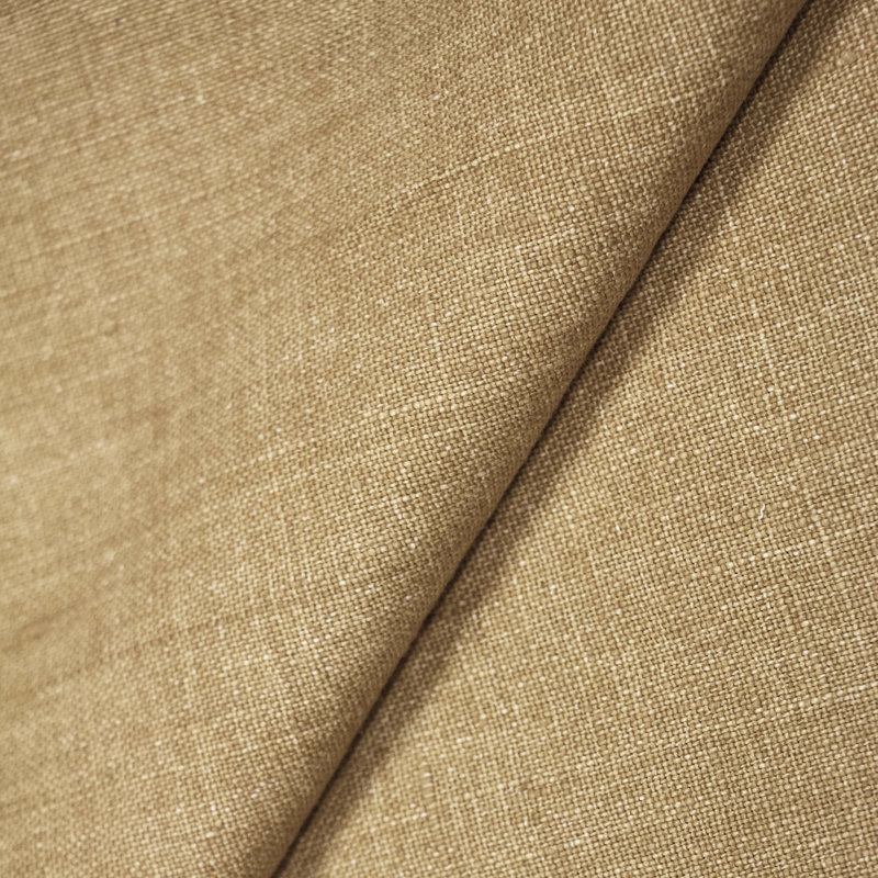 Upholstered Bed, Full / Double, Relaxed Burlap Linen