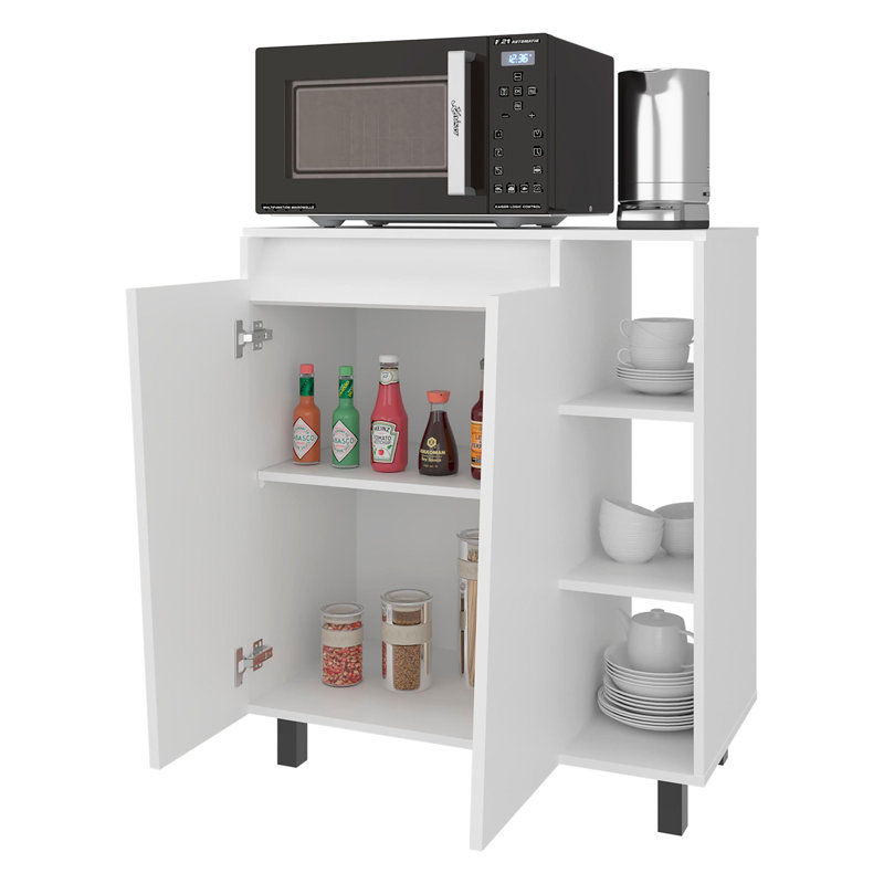 White 2-door Kitchen Storage Cabinet