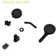 Matte Black Dual Shower Head - 4.7" Showerhead With 8 Modes & Handheld Hose Rain 8 Hand For Comfortable Showering