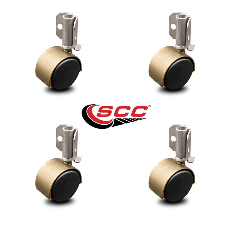 Nylon Wheel Caster with Inside Mount