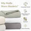 Couverture en coton Waffle Weave-468757751-468757748