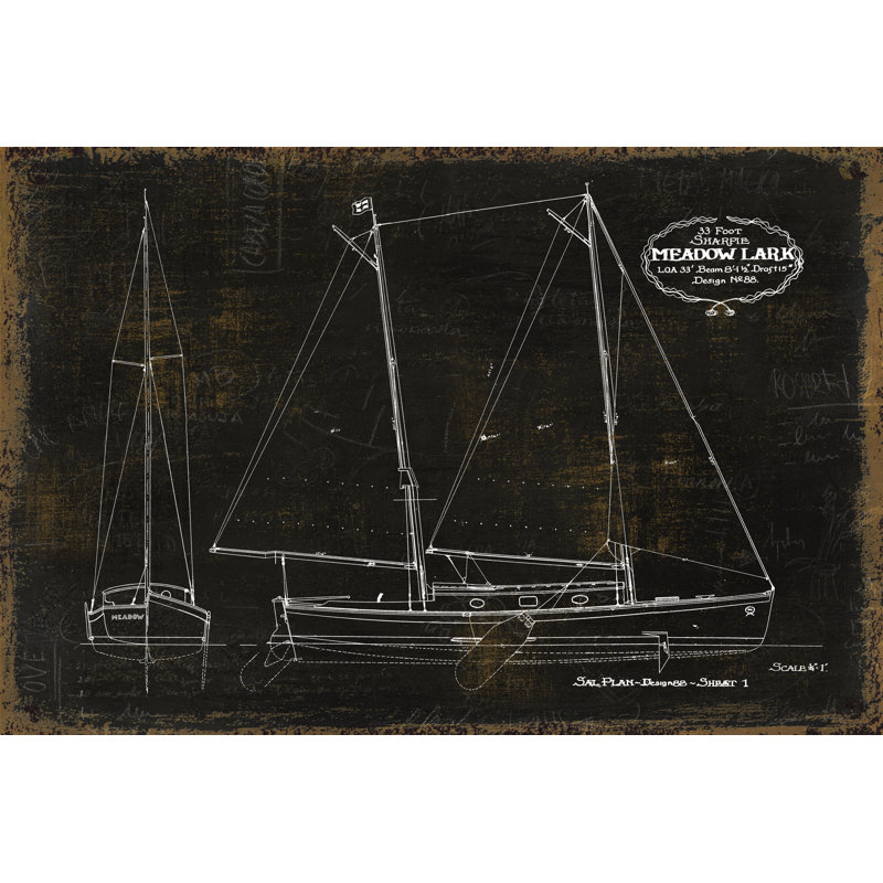 Old 18 - Wrapped Canvas Print, 30cm H x 46cm W x 3.8cm D