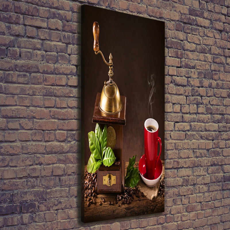 Coffee Grinder - Wrapped Canvas Print