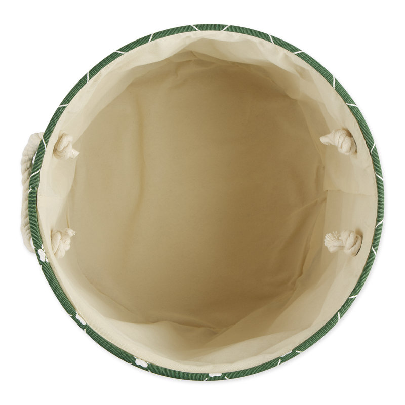 Bac en tissu Pet Trellis Paw, Vert chasseur, H 9 po x l 12 po x P 12 po