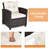 2 - Person Patio Conversation Sets with Cushions-55849485
