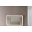 Rectangle Lighted Framed Wall Mirror