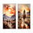 " Cowboy Chasing The Sunset " 2 - Pieces-392469390-392469389