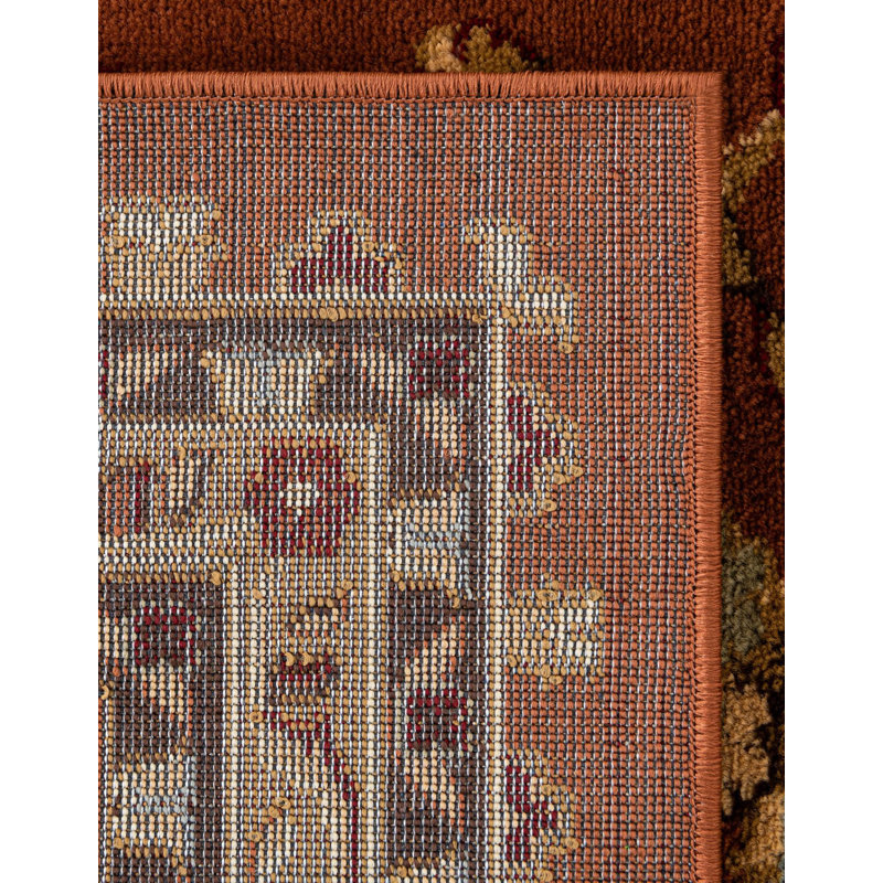 Niles Floral Indoor Rug, Rectangle 5'1" x 8'