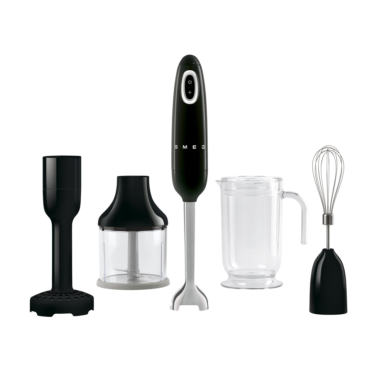 50's Retro Style Hand Immersion Blender, Black
