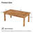 Large Kitchen Table,Dining Table,Rustic Chating Table