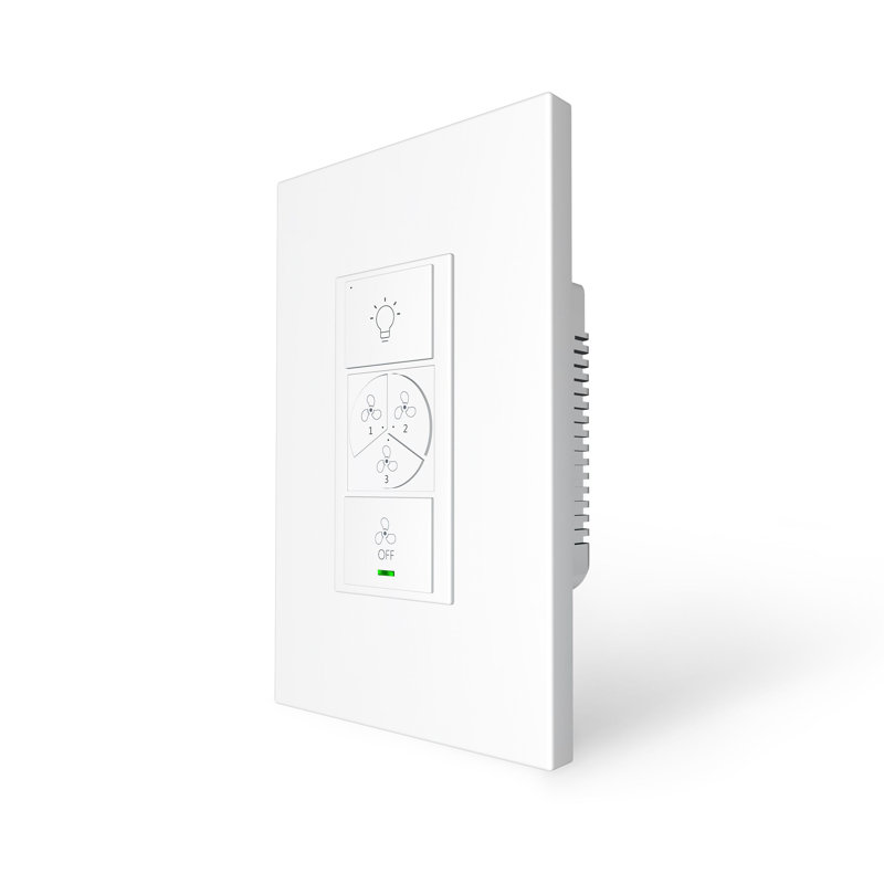 L'interrupteur intelligent Carro Home, le contrôle de la vitesse du ventilateur et l'interrupteur marche / arrêt de la lumière fonctionnent avec Amazon Alexa, Google Home et le raccourci Siri, le ventilateur WiFi universel et le contrôleur de lumière