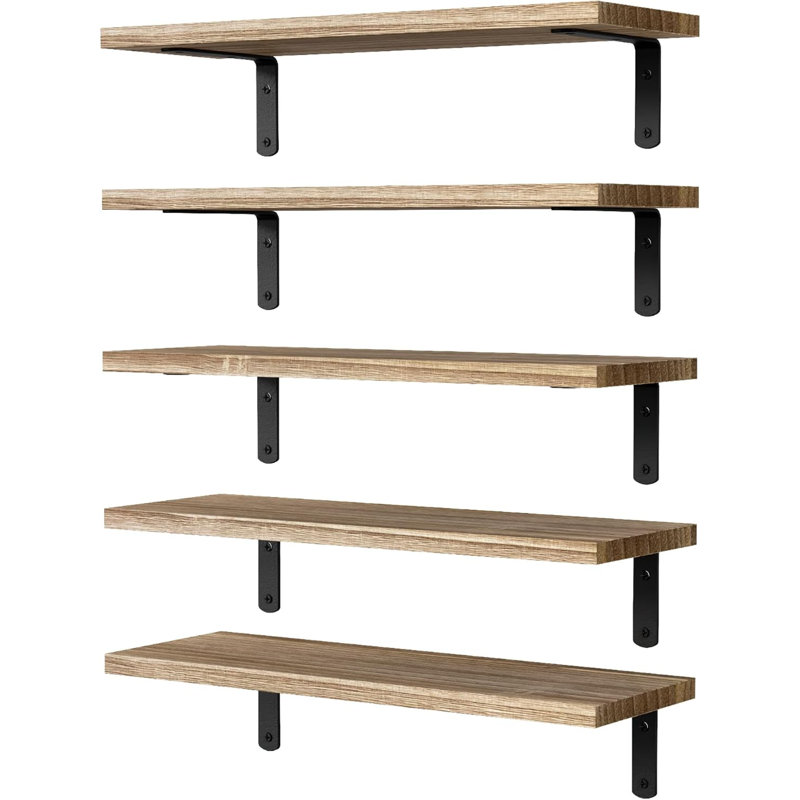 5 -Piece Floating Shelf