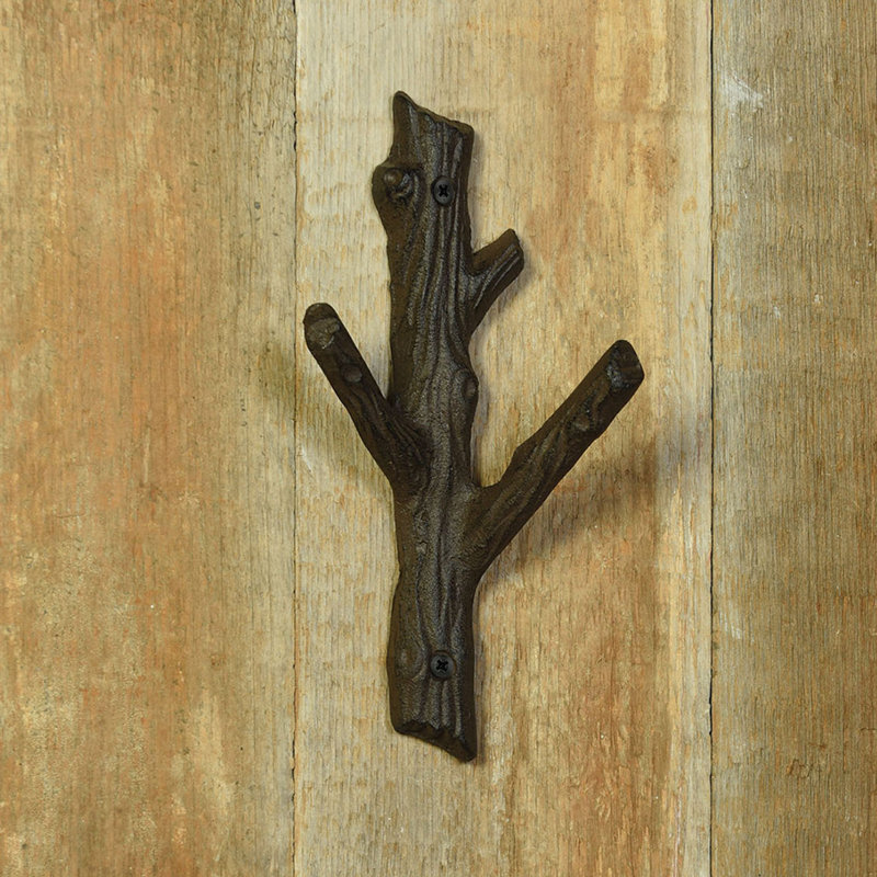 Gilyard Cast Iron Branch Wall Hook