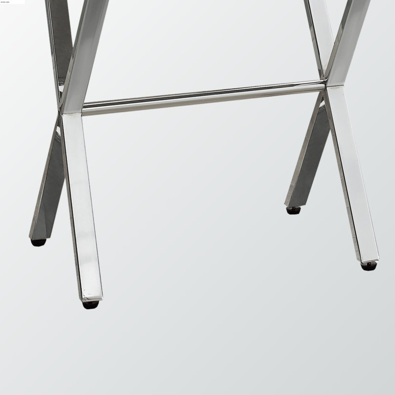 Carlotta White End Table