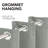 Deconovo 100% Blackout Grommet Curtain Panels with Liner, Thermal Insulated Room Darkening Curtains (Set of 2)-75195045-75195023