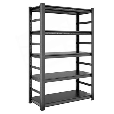 Storage Shelves, 5 Tier Heavy Duty Metal Shelving Unit, Adjustable Shelving Units, Kitchen Garage Shelf