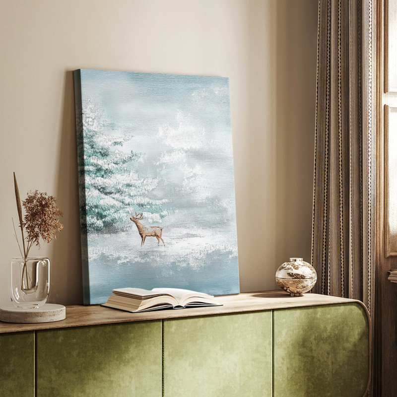 Art des Fêtes de Noël CLxxv - galerie sur mesure Cavas, H 12 po x l 8 po