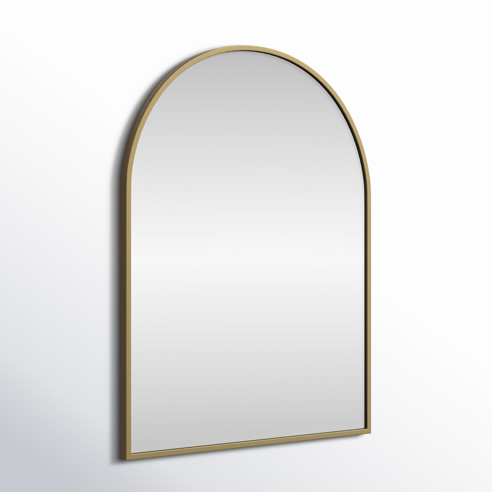 Sabine 36" Accent Mirror, Brass, 36" x 27"
