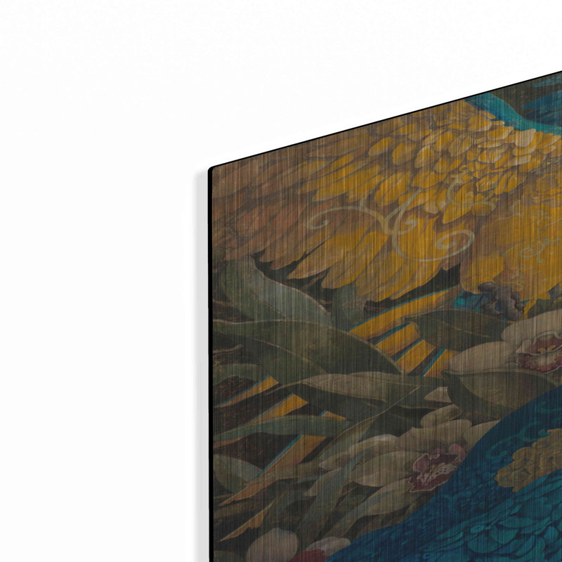 «Bayou Breeze» par David Galchutt, art mural en métal, 24 po x 36 po