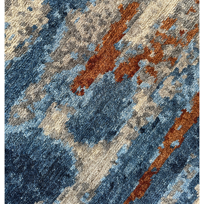 ESCALANTE INDIGO, Rectangle 6' x 9'