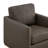 Bobbi Upholstered Swivel Armchair-125422304