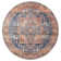 Windmere Traditional Oriental Medallion Rust/Brick/Navy Area Rug