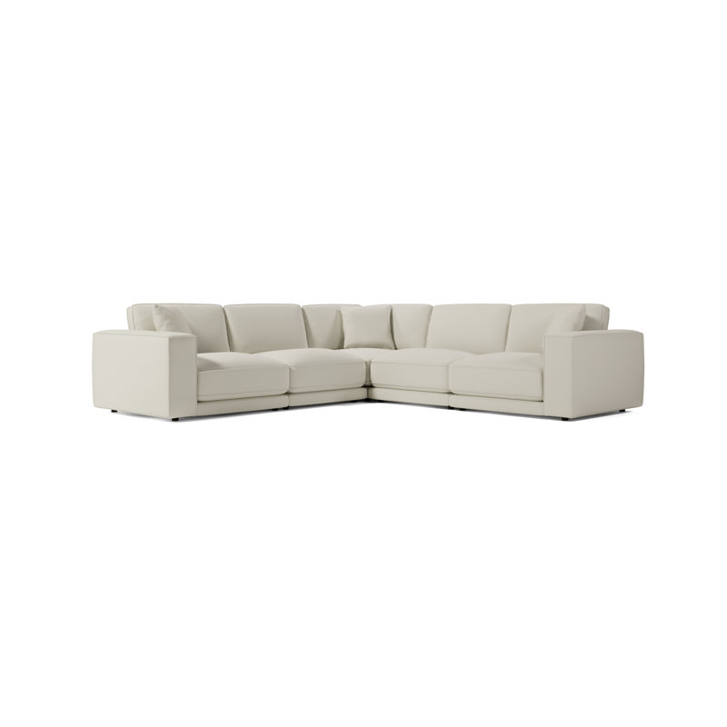 Canapé modulaire Elmore 01 en neige nomade Elmore