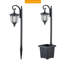 Lampadaire Craquelé Amaziyah (double)