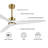 Antinisha 60" Solid Wood 3-Blade Propeller LED Ceiling Fan with Light Kit and Remote Control-137683966