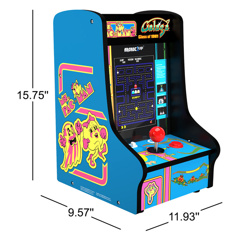 Machine d'arcade Arcade1up MS Pacman / Galaga