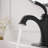 Single-Hole Single-handle Bathroom Faucet with Drain Assembly-95166391