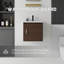 Ensemble de meuble-lavabo mural 20 po avec lavabo et portes à fermeture en douceur pour petites salles de bain-133397047-133397050