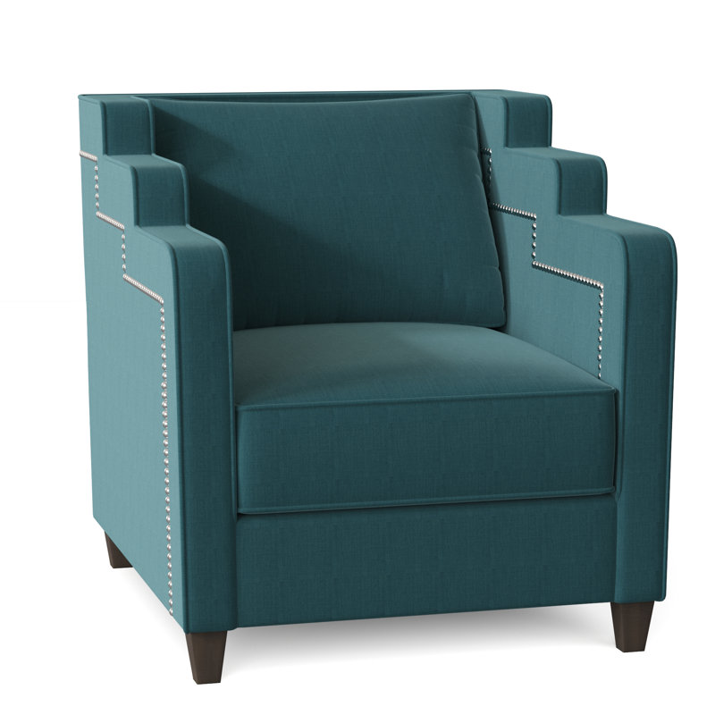 Abbey Armchair, Brown Mahogany, Tess Surf