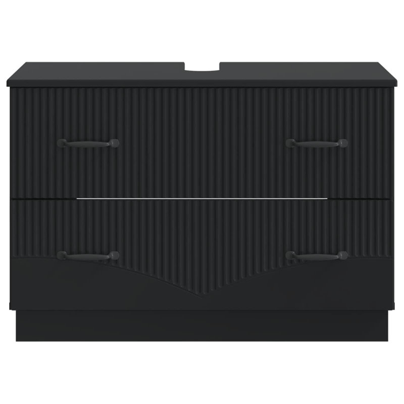 Under Sink Cabinet, Black