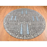 Zyeir One-of-a-Kind 10' X 10' New Age Round Silk Area Rug