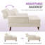 Erbes 37.01" W Chenille Upholstered Solid Wood Chaise Lounge-588696610
