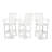 POLYWOOD Vineyard Bar Arm Chair 3-Pack-28284641