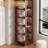 Bamboo Entryway Shoe Rack, Multi-Layer Dust-Proof Shoe Storage For Home And Dorm, Compact Design, Tea Color
