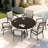 VRSHWO"Outdoor Round Patio Dining Table For 4-6(Only Including Table)-555735944-555735946