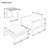 Acacia Wood Lounge Chair with Ottoman-1674264505