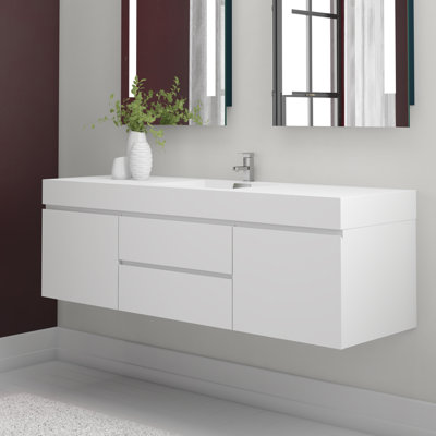 Leni 59 Single Bathroom Vanity Set