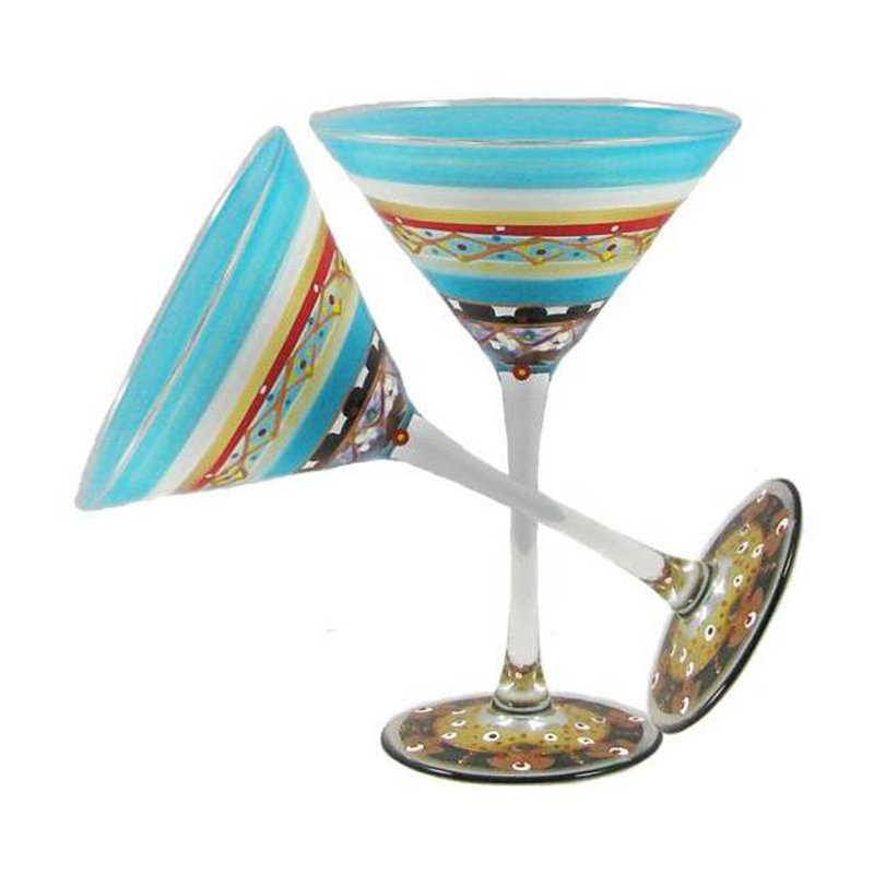 Verre à martini 7 oz. Mosaic Carnival