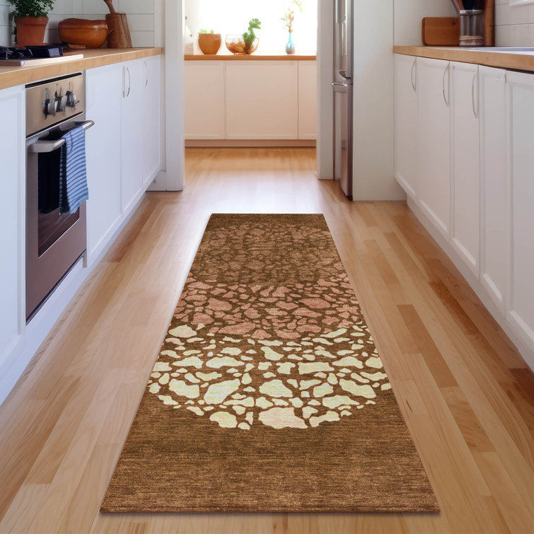 Premium Machine Washable Cerrito Paprika Rug