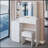 Versatile Bedside Cabinet with Advanced LED Mirror and Ample Storage-26705169