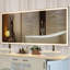 Miroir de salle de bain mural surdimensionné avec grand miroir mural à 3 modes de couleur-212807586-212807589