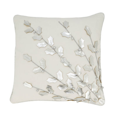 Cotton Throw Square Pillow Cover & Insert