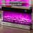 Mirrored Fireplace Tv Stand