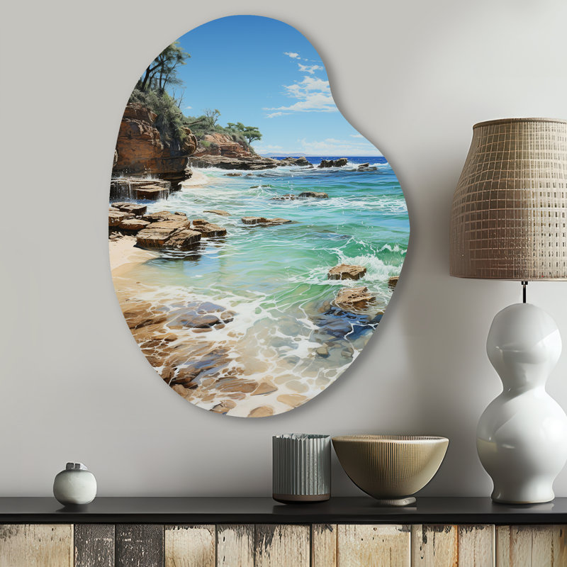 Décoration murale en forme de poire en forme de poire picard - Picard Beach, H 30 po x l 22 po